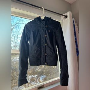 Abercrombie and Fitch Navy Blue Jacket Size XL